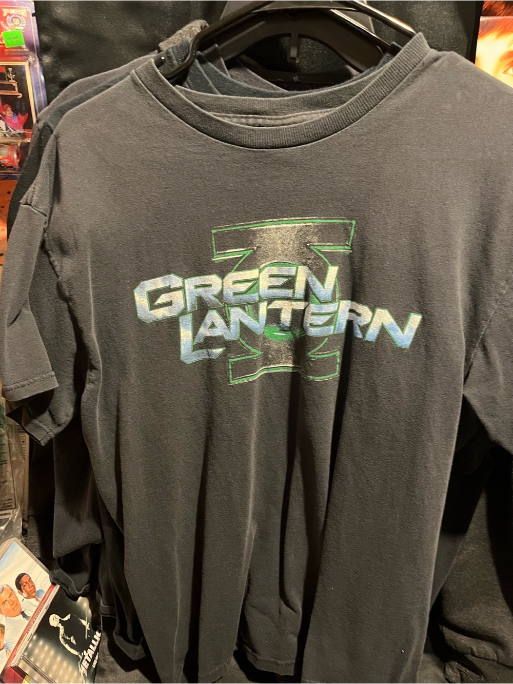 Green Lantern Logo Short Sleeve Tee - Black